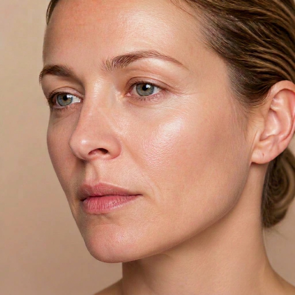 After 8 weeks of NAD+ EGF Firming Serum — firmer, smoother, more radiant skin